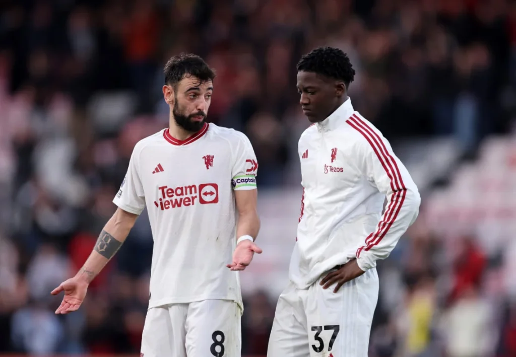 Ruben Amorim on Kobbie Mainoo