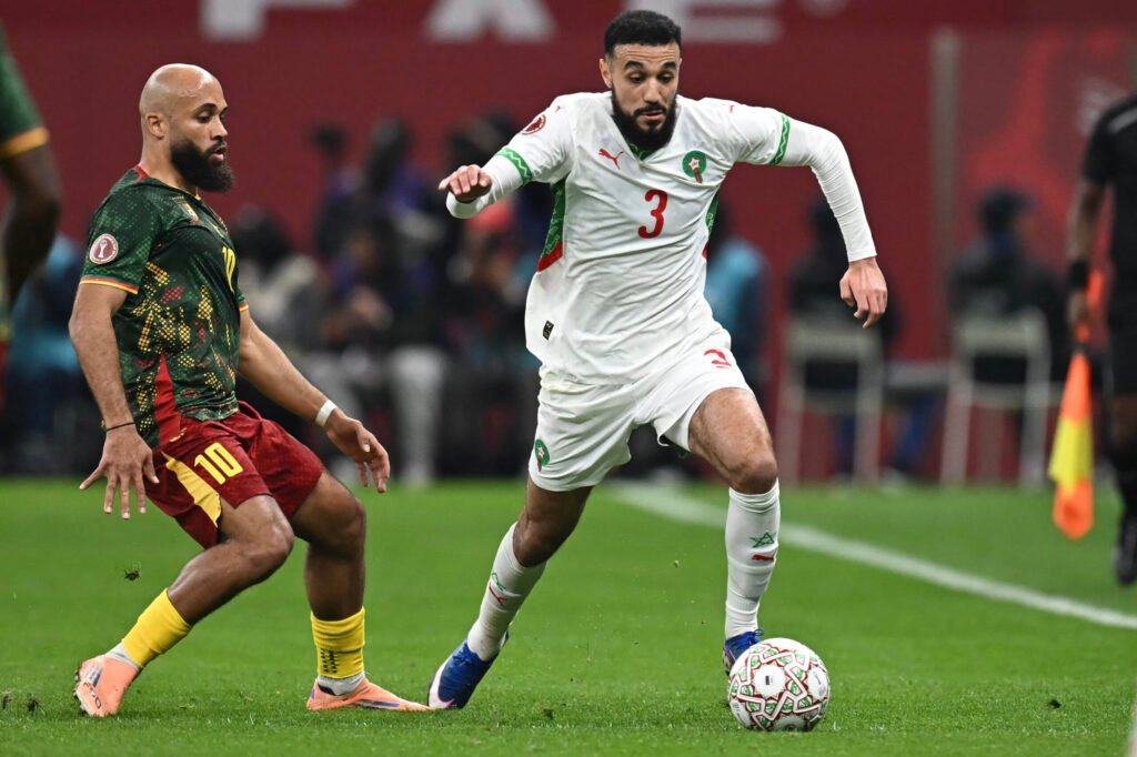 Noussair Mazraoui AFCON semifinals