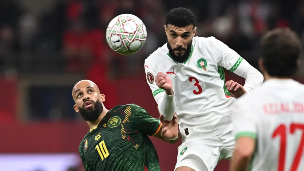 Noussair Mazraoui AFCON Semifinals Achievement With Morocco