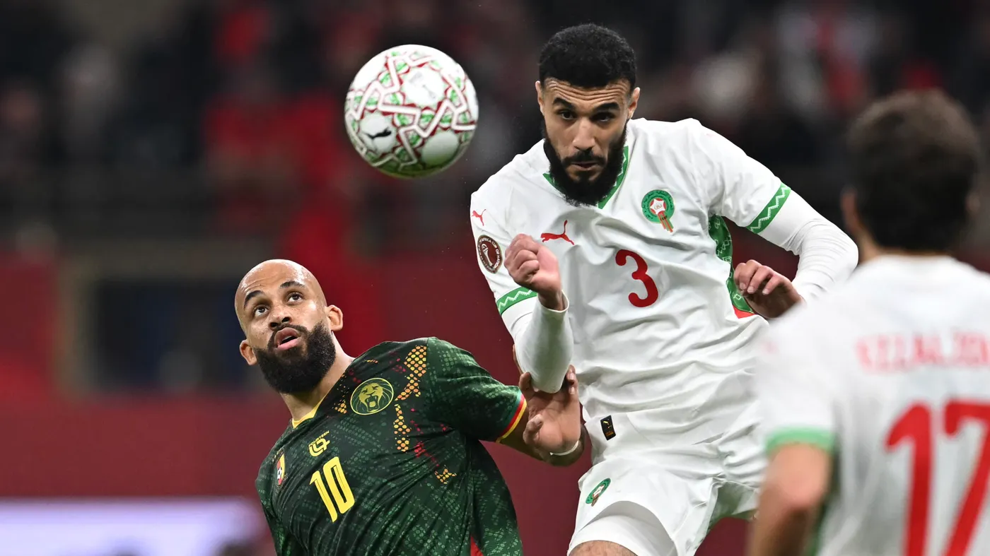 Noussair Mazraoui AFCON semifinals